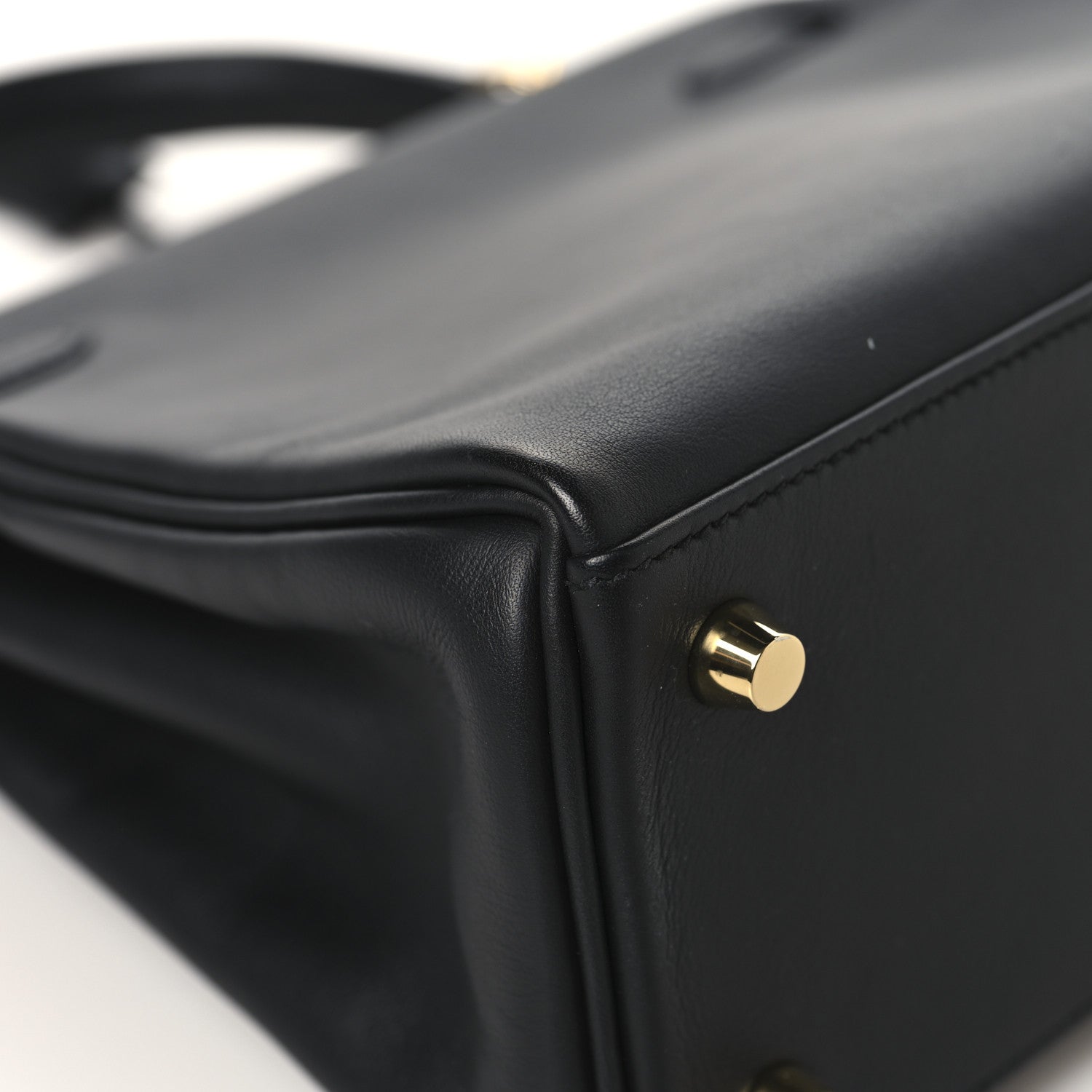 Hermes Swift Kelly Retourne 25 Black 11 of 12