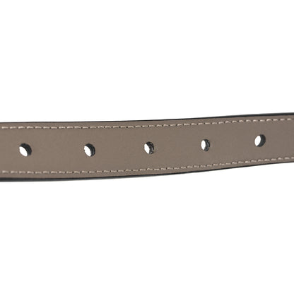Fendi Vitello King Fendi O'Lock 2CM Belt 95 38 Tortora 4 of 5