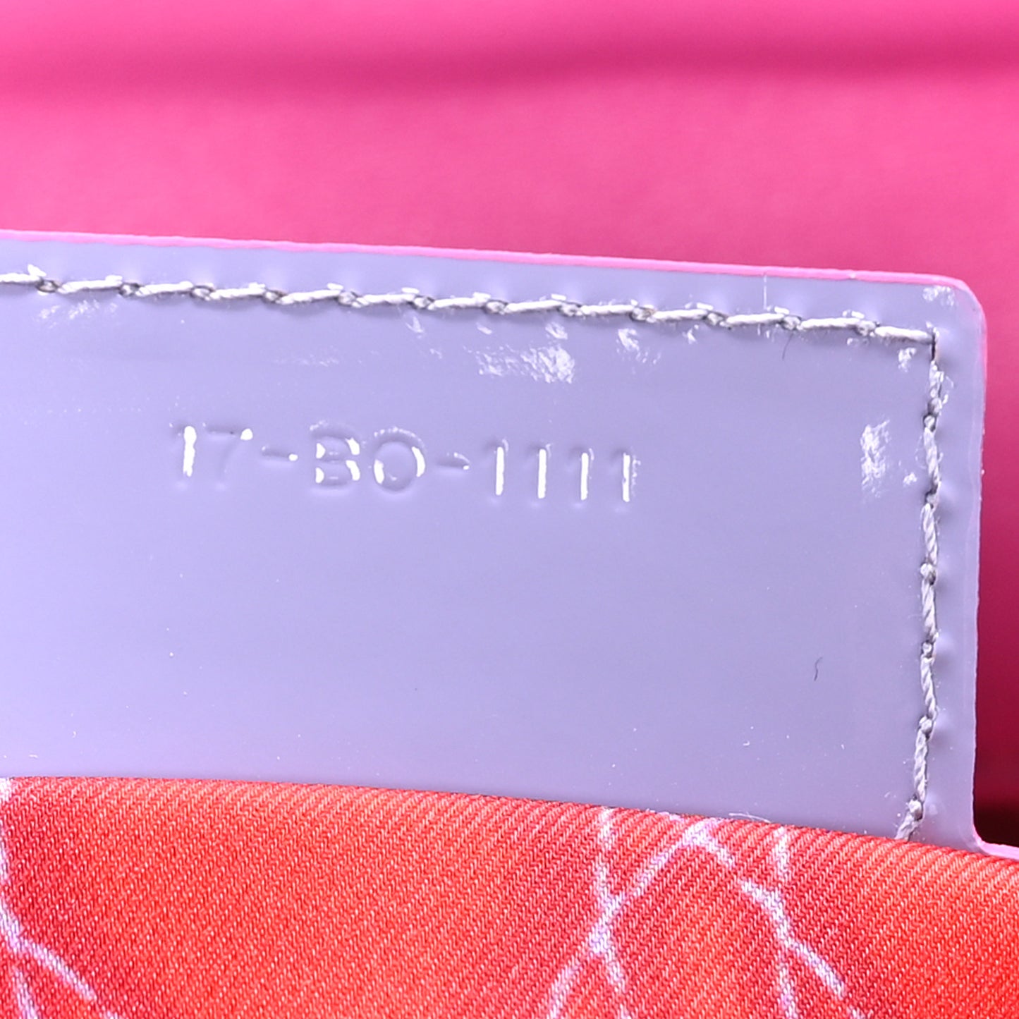 Lambskin Cannage New Lock Flap Pink Purple