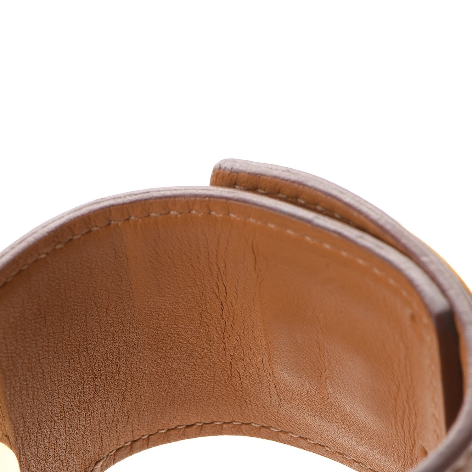 Hermes Barenia Collier de Chien CDC Bracelet S Fauve 10 of 12