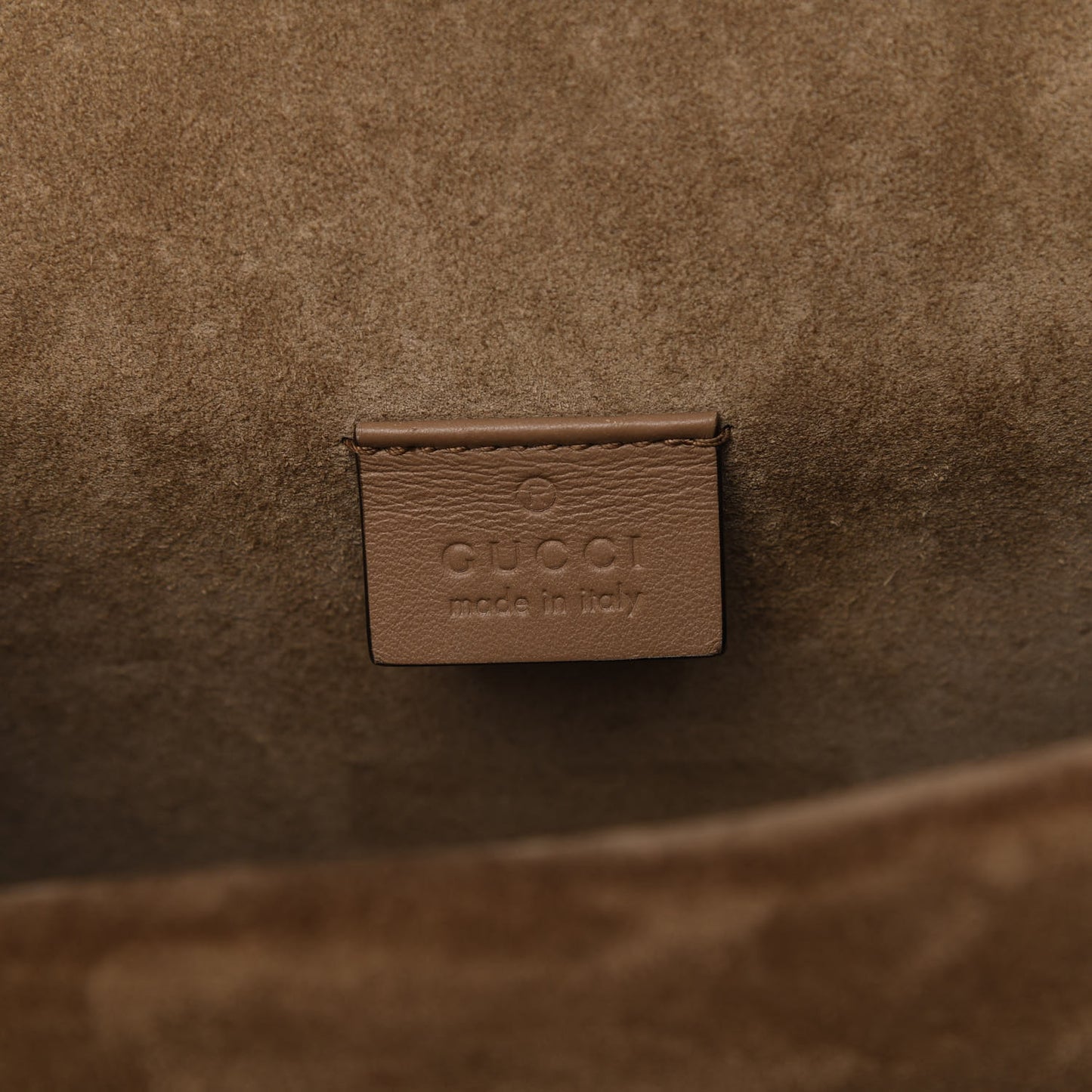 GG Supreme Monogram Mini Dionysus Shoulder Bag Taupe