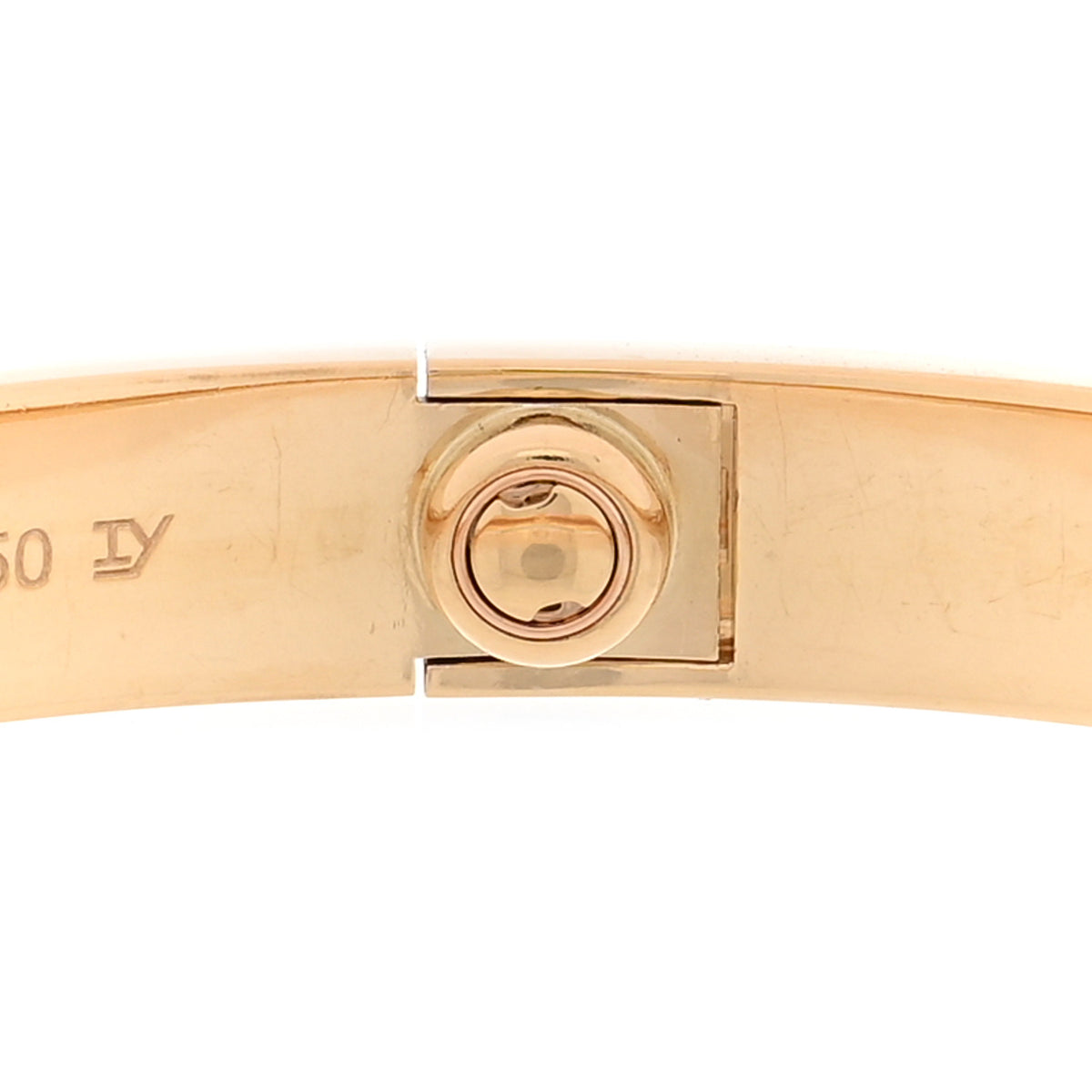 18K Yellow Gold LOVE Bracelet 17