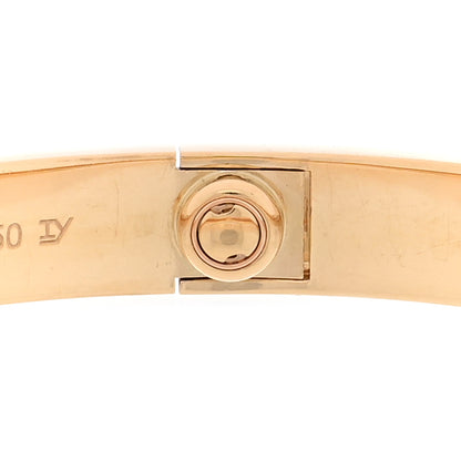 Cartier 18K Yellow Gold LOVE Bracelet 17 5 of 8