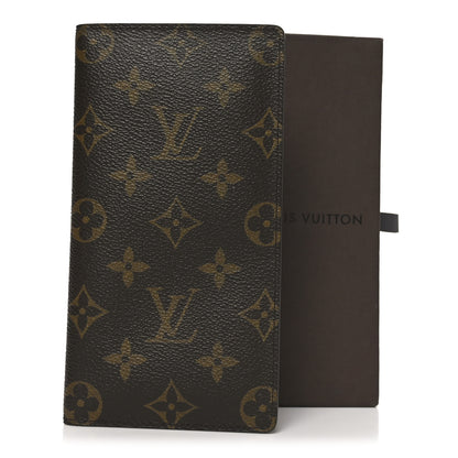 Louis Vuitton Monogram Porte Valeurs Checkbook Wallet 7 of 7