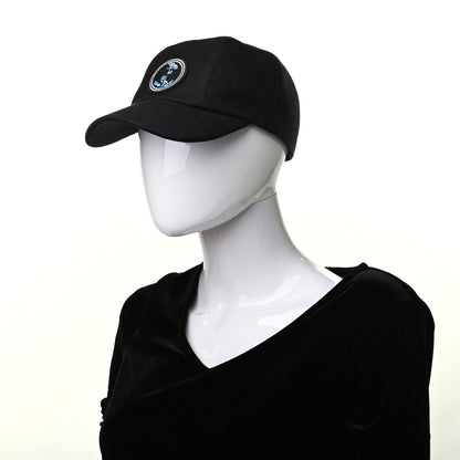 Hermes Linen Davis Ancre Cap 57 Black 2 of 8