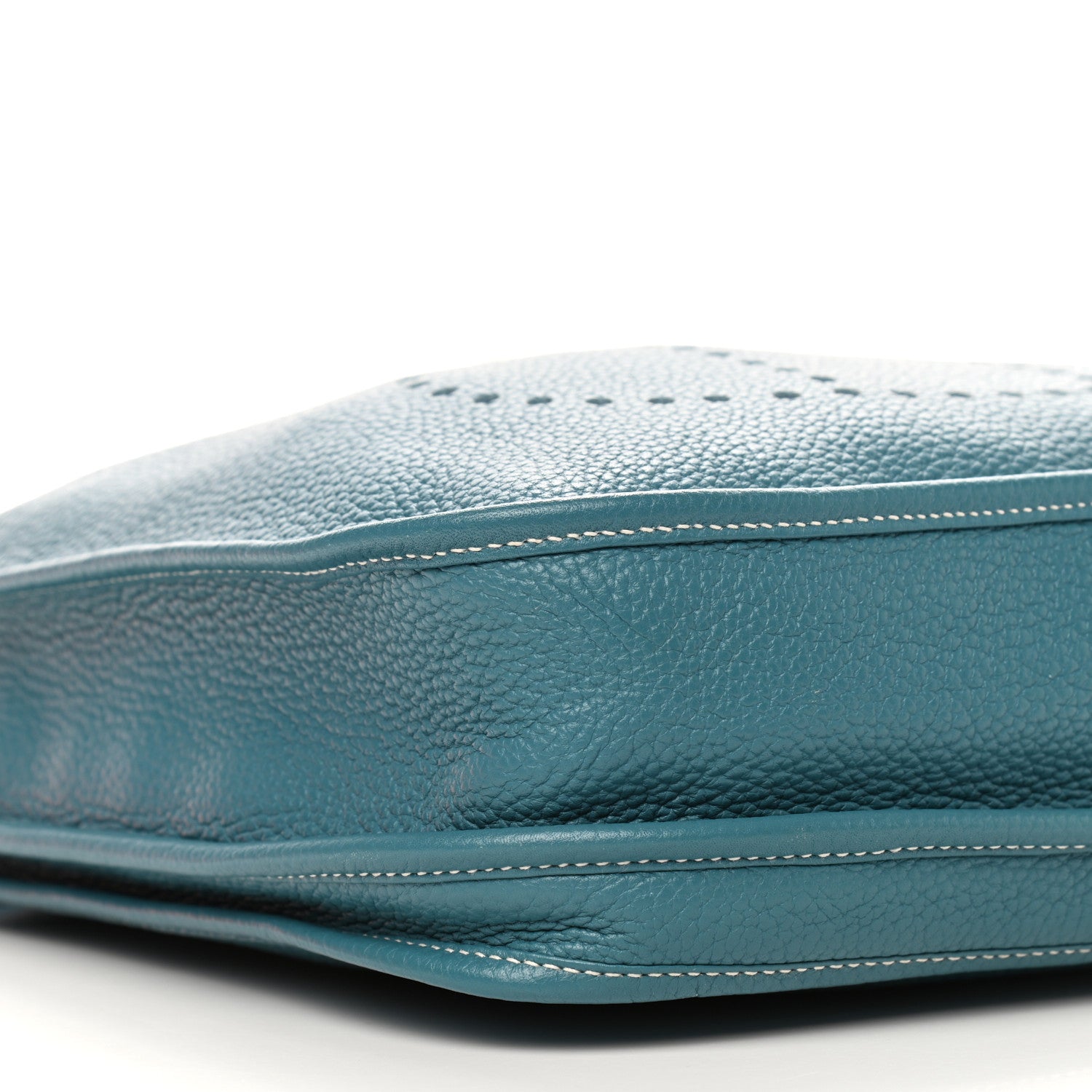 Hermes Taurillon Clemence Evelyne III PM Blue Jean 5 of 9