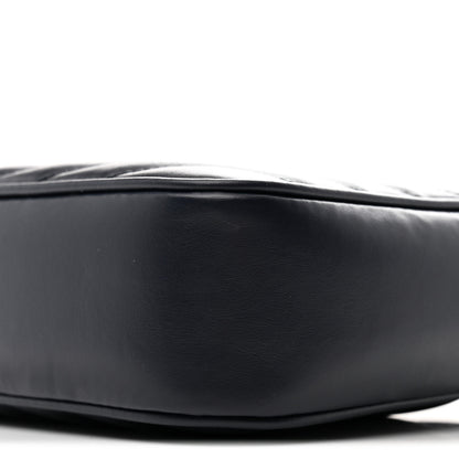 Saint Laurent Calfskin Matelasse Monogram Lou Camera Bag Deep Marine 10 of 10
