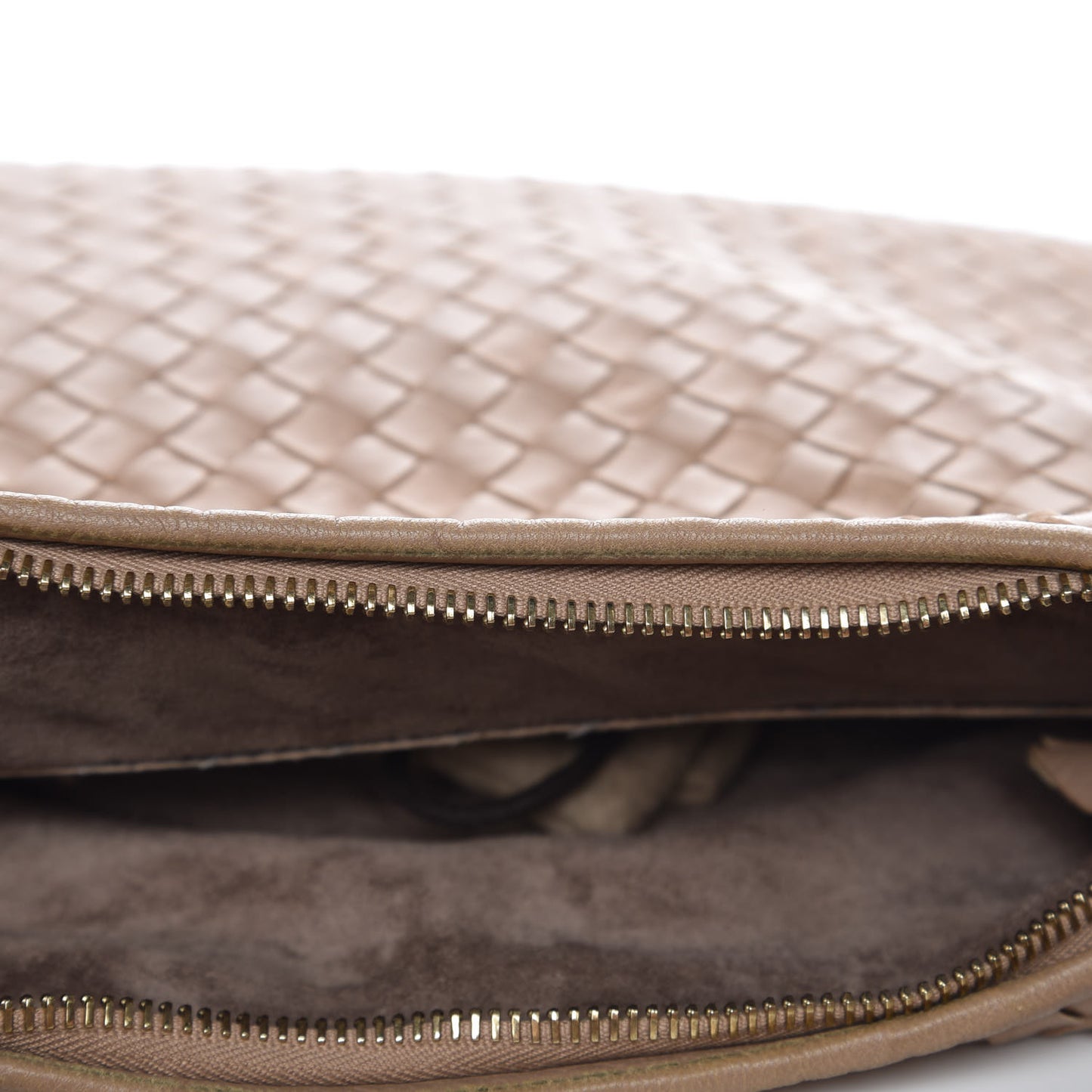 Nappa Intrecciato Medium Veneta Hobo Maple
