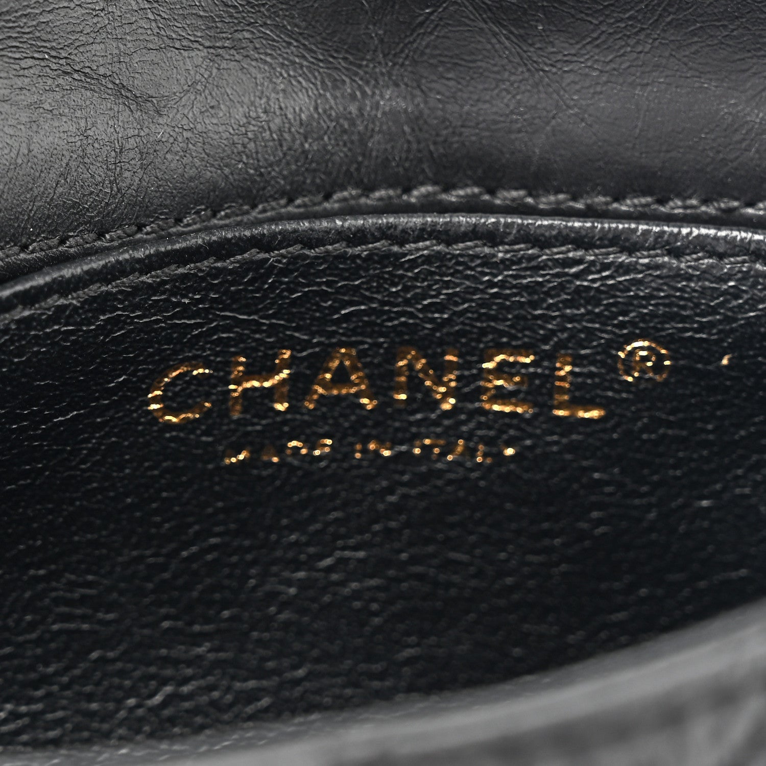 Chanel Aged Calfskin Quilted 2.55 Reissue Flap Belt Bag Clutch Black 6 of 11