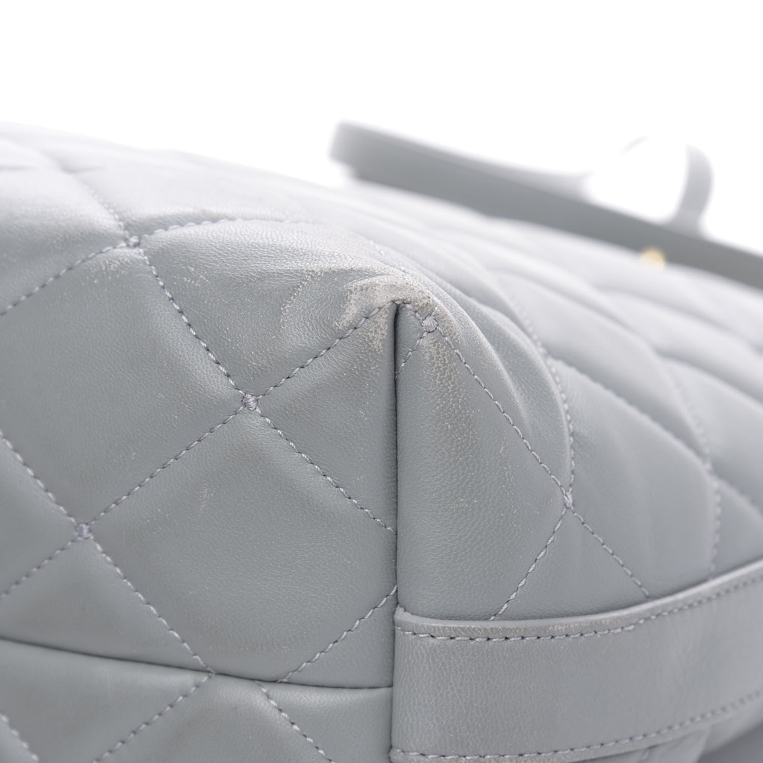 Dolce & Gabbana Lambskin Quilted Tote Grey 9 of 16