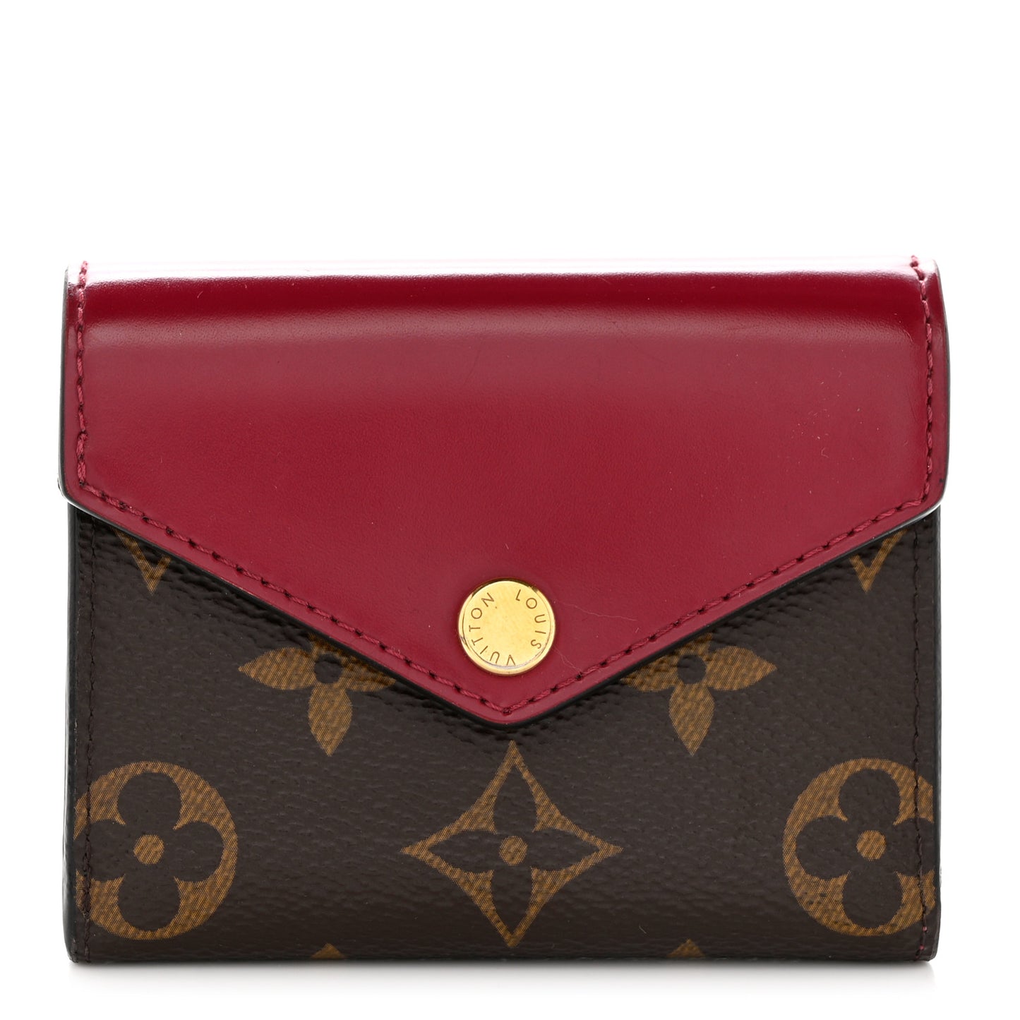Monogram Zoe Wallet Fuchsia