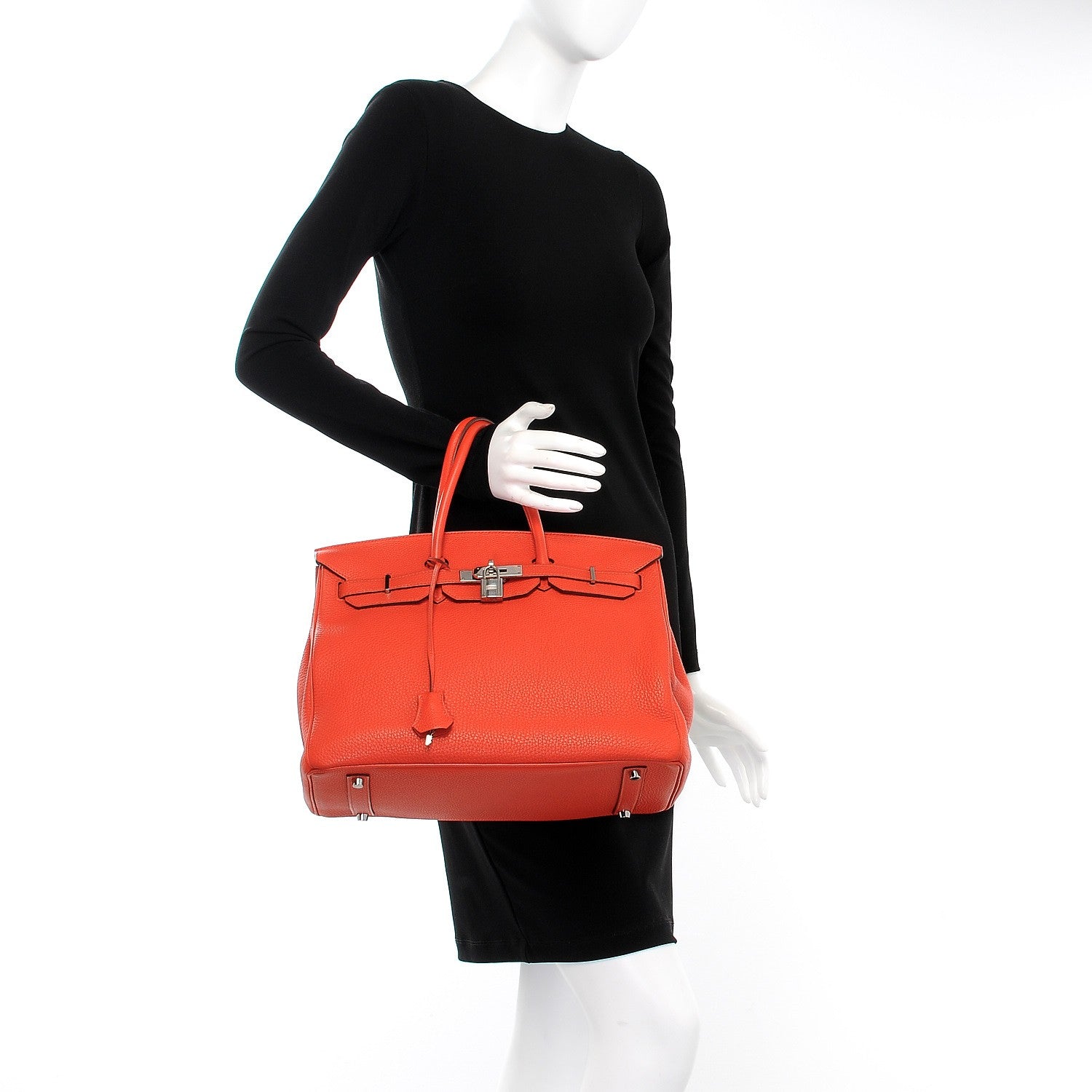 Hermes Togo Birkin 35 Capucine 2 of 35