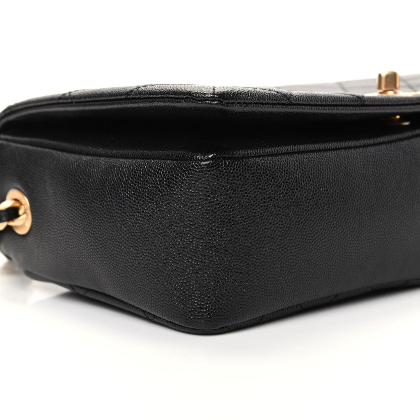 Caviar Quilted Medium Fashion Therapy Flap Bag Black