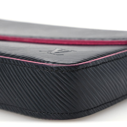 Louis Vuitton Epi Pochette Felicie Black Hot Pink 12 of 13