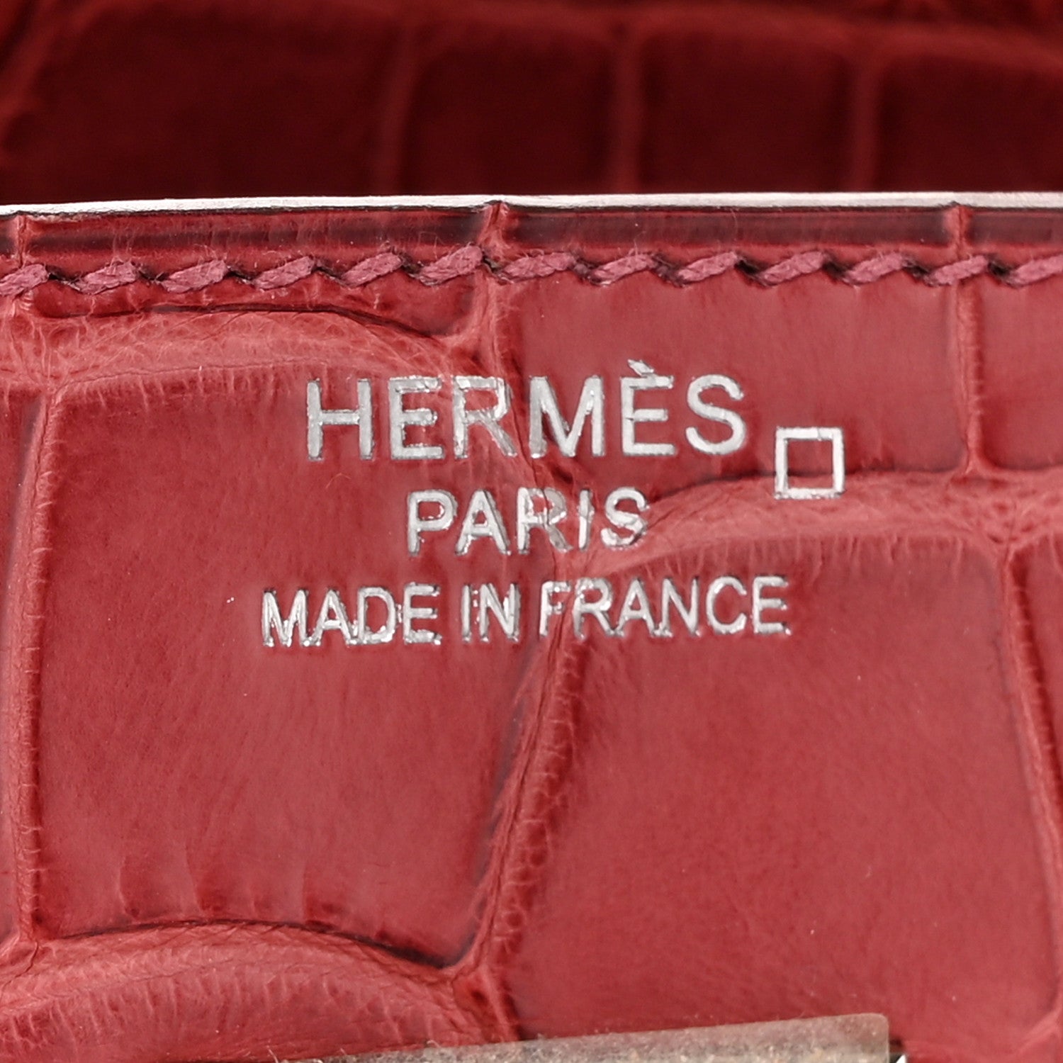 Hermes Matte Alligator Birkin 35 Bois De Rose 6 of 18