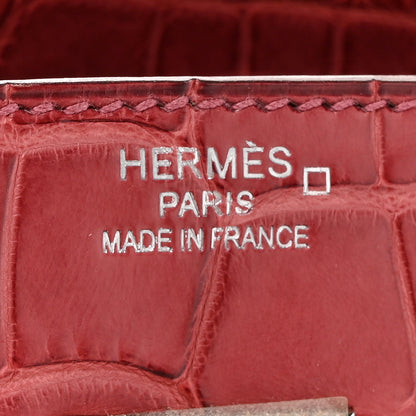 Hermes Matte Alligator Birkin 35 Bois De Rose 6 of 18