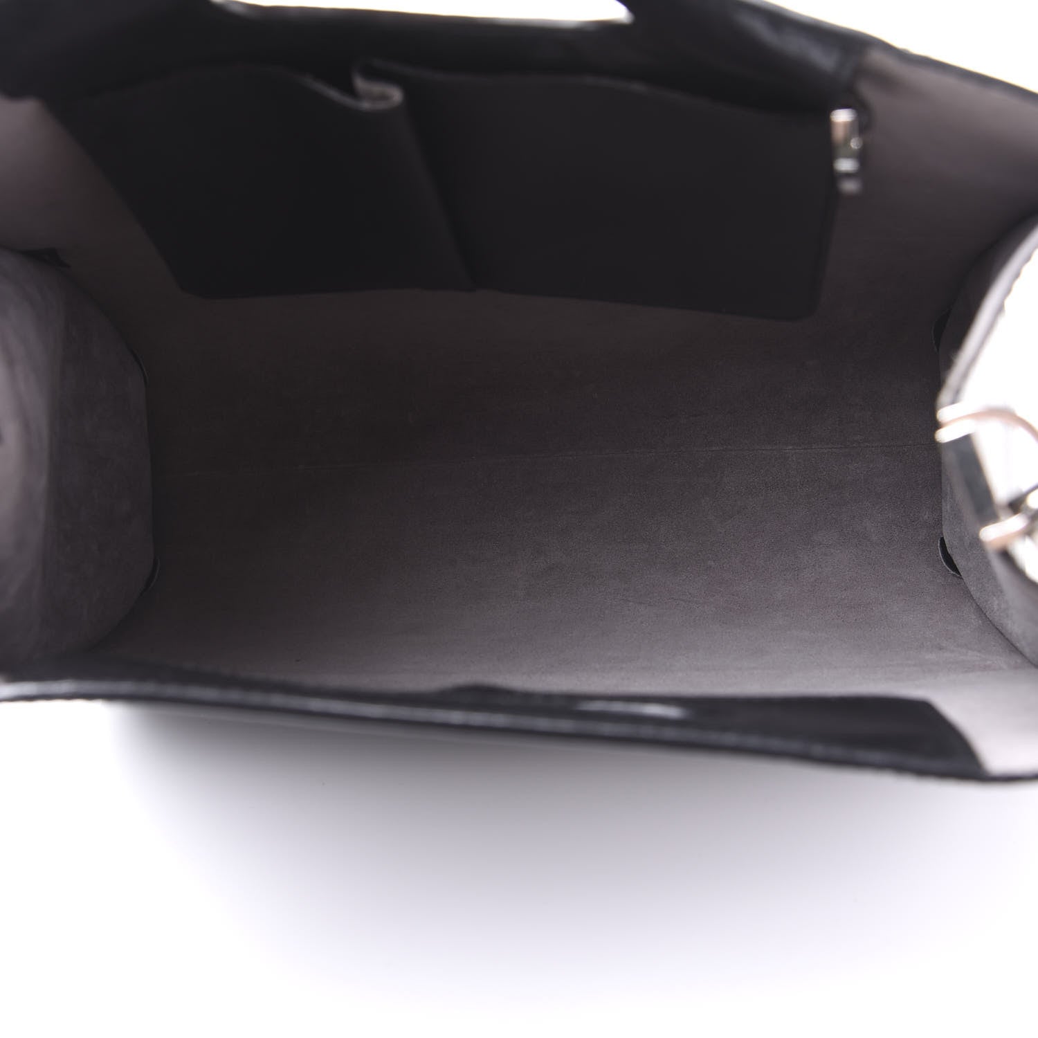 Alexander Wang Metallic Laminated Calfskin Chastity Tote Silver 4 of 9