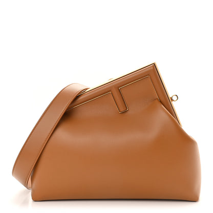 Fendi Shiny Nappa Medium Fendi First Caramello 1 of 11