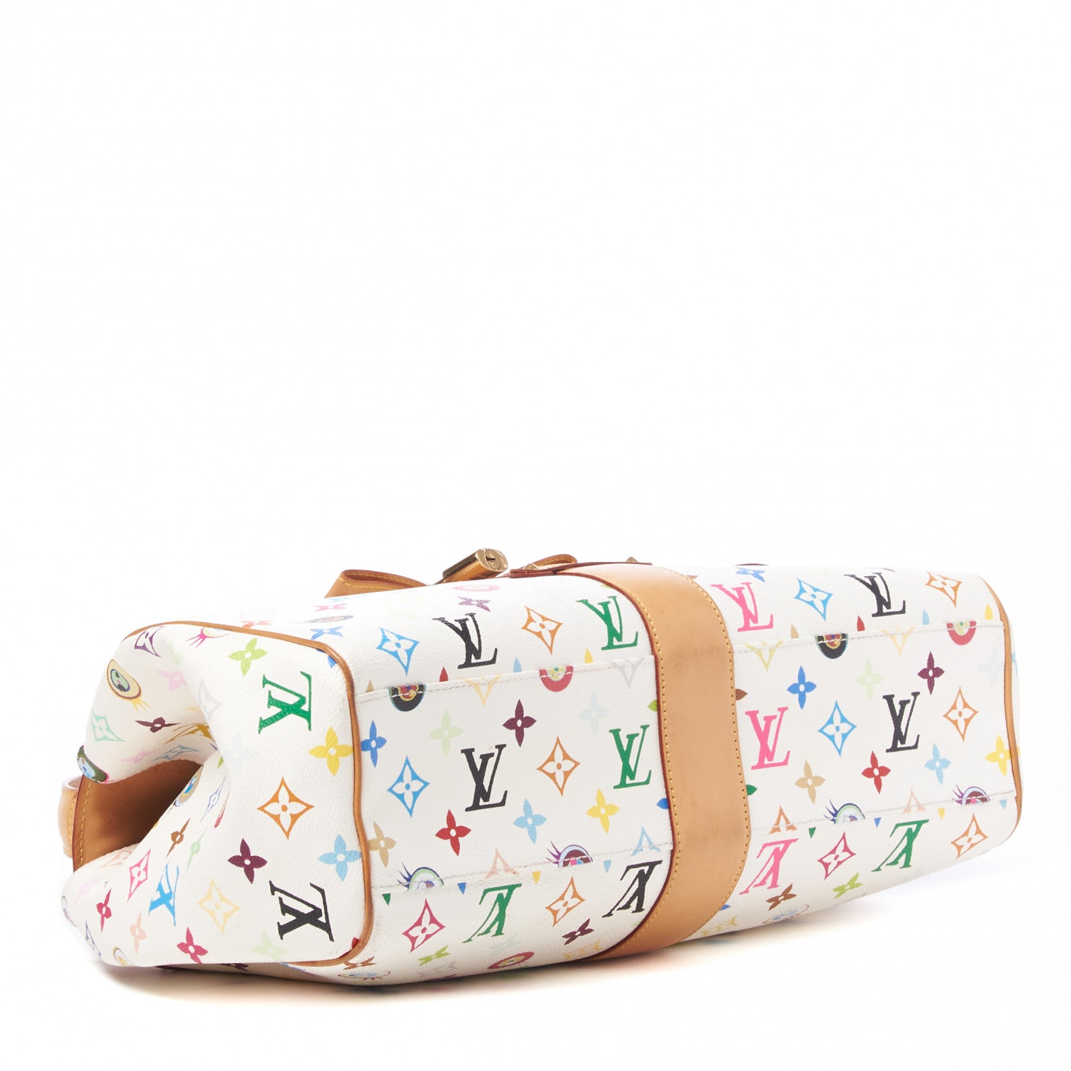 Louis Vuitton Monogram Multicolor Murakami Eye Love You White 3 of 8