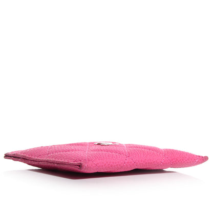 Chanel Iridescent Caviar Quilted Card Holder Pink 4 of 9