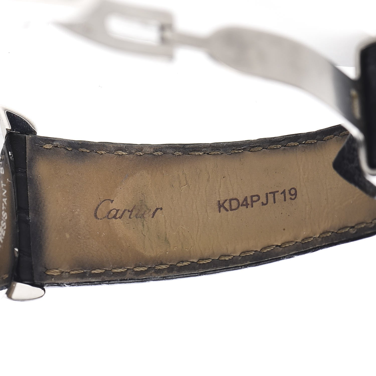 Cartier Stainless Steel Alligator 42mm Ronde Solo Automatic Watch 7 of 7