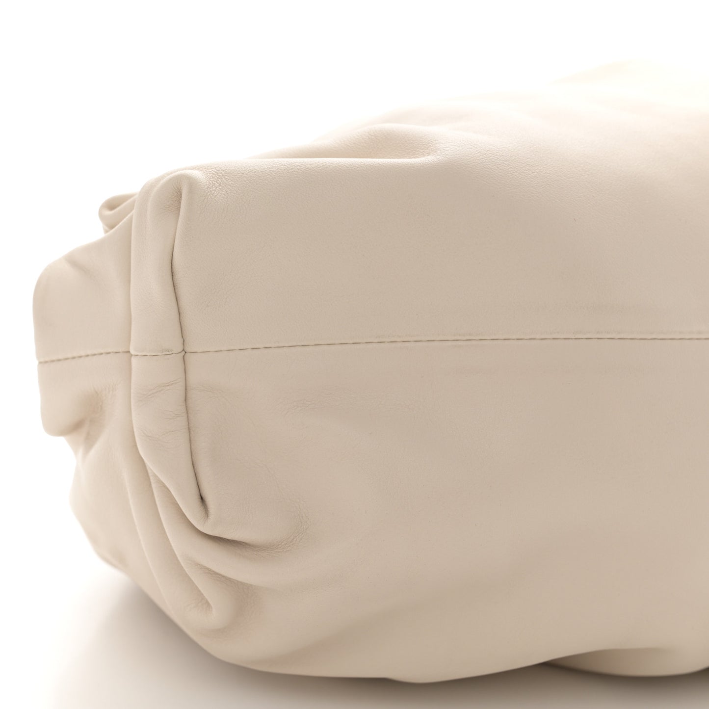 Smooth Butter Calf The Pouch Oversized Clutch Plaster
