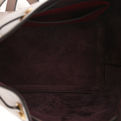 Valentino Garavani Calfskin Vlogo Walk Bucket Bag Poudre 5 of 8