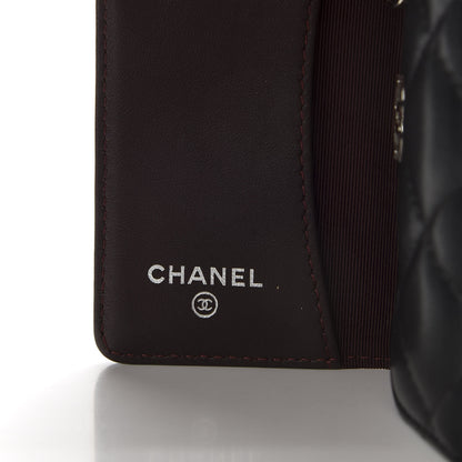 Chanel Lambskin Quilted 6 Key Holder Black 6 of 8