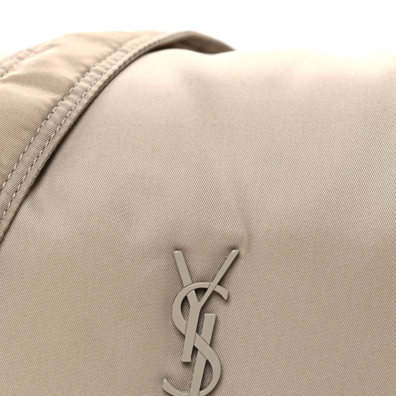 Saint Laurent Econyl Nylon Small Niki Messenger Gray Hay 8 of 10