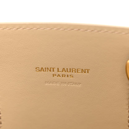 Saint Laurent Grained Calfskin Nano Sac De Jour Sea Salt 8 of 12