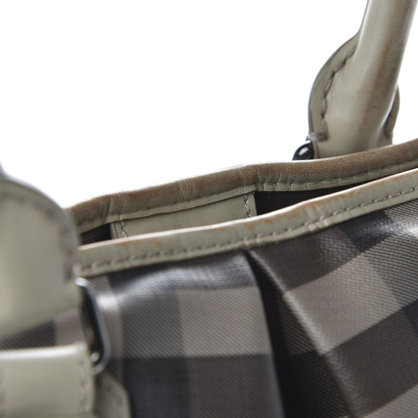 Smoked Check Small Northfield Tote Trench
