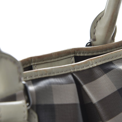 Burberry Smoked Check Small Northfield Tote Trench 11 of 14