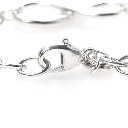 Tiffany Sterling Silver Infinity Chain Bracelet 4 of 6