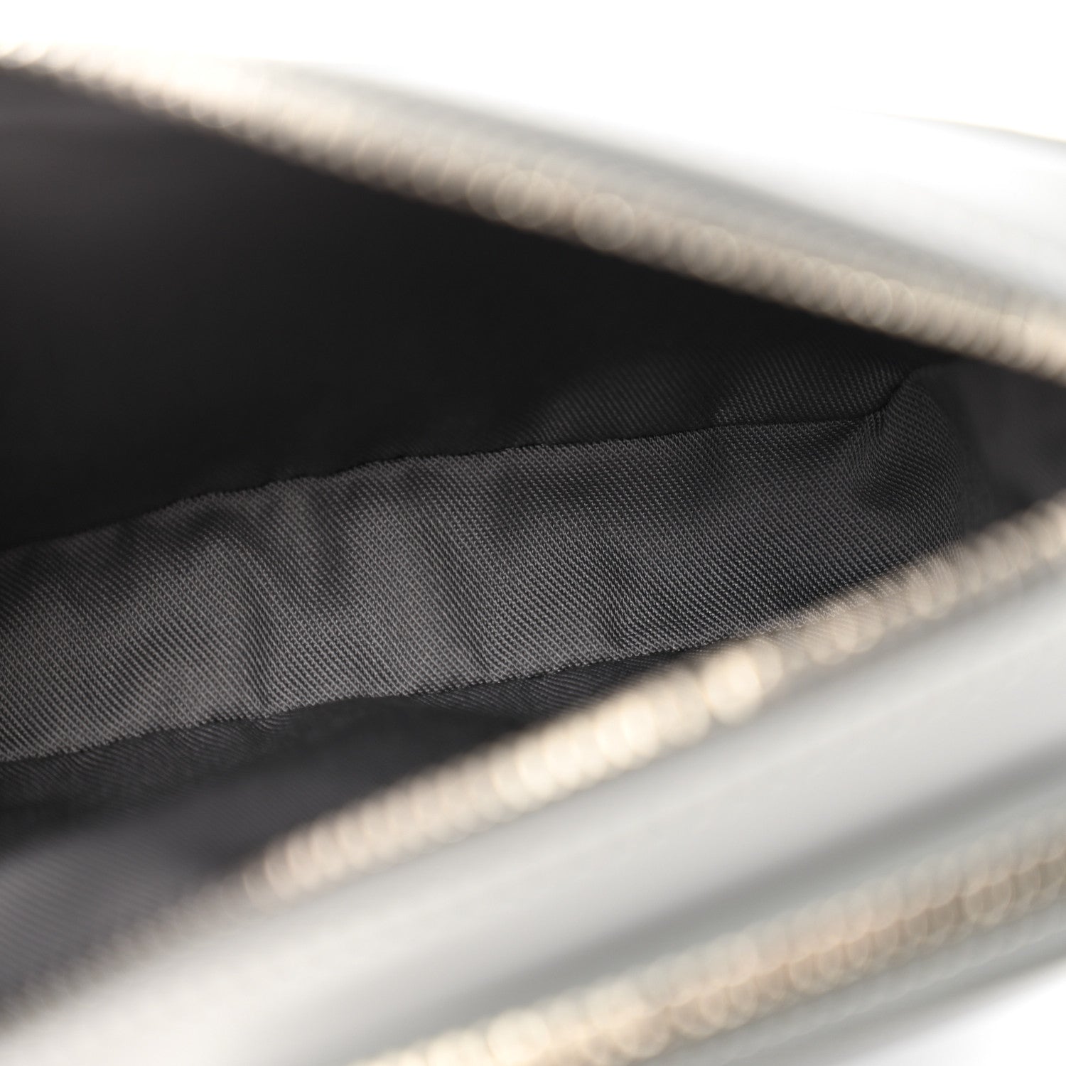 Christian Dior Coated Canvas CD Diamond Messenger Pouch Grey 6 of 13