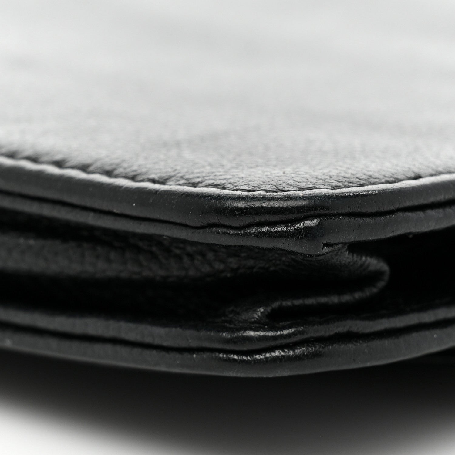 Chanel Caviar Sevruga Wallet On Chain WOC Black 24 of 25