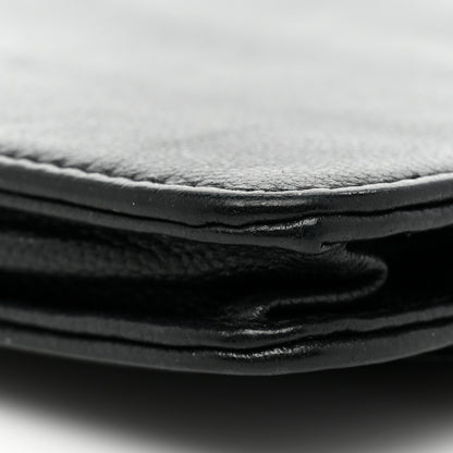 Chanel Caviar Sevruga Wallet On Chain WOC Black 24 of 25