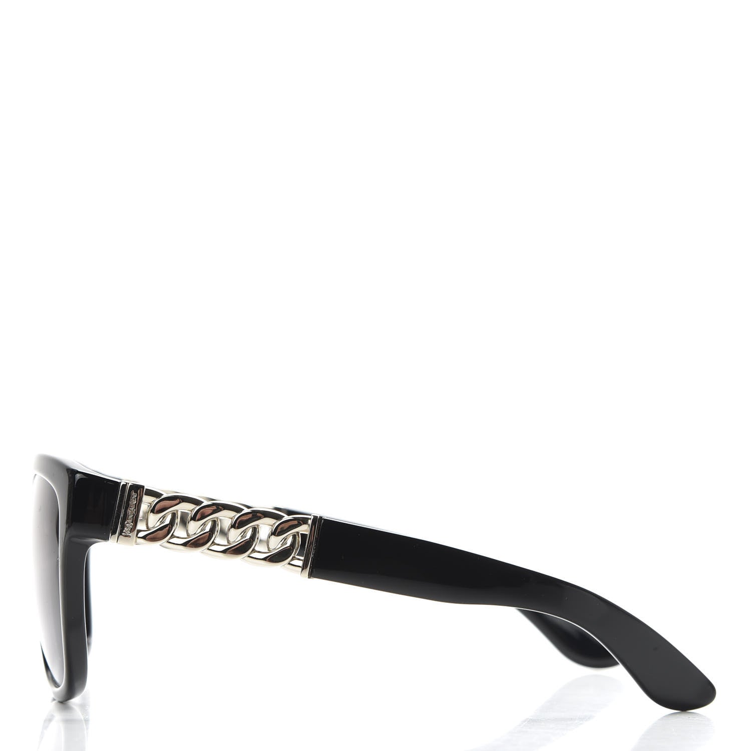 Saint Laurent Acetate Chain 6373/S Sunglasses Black 3 of 7