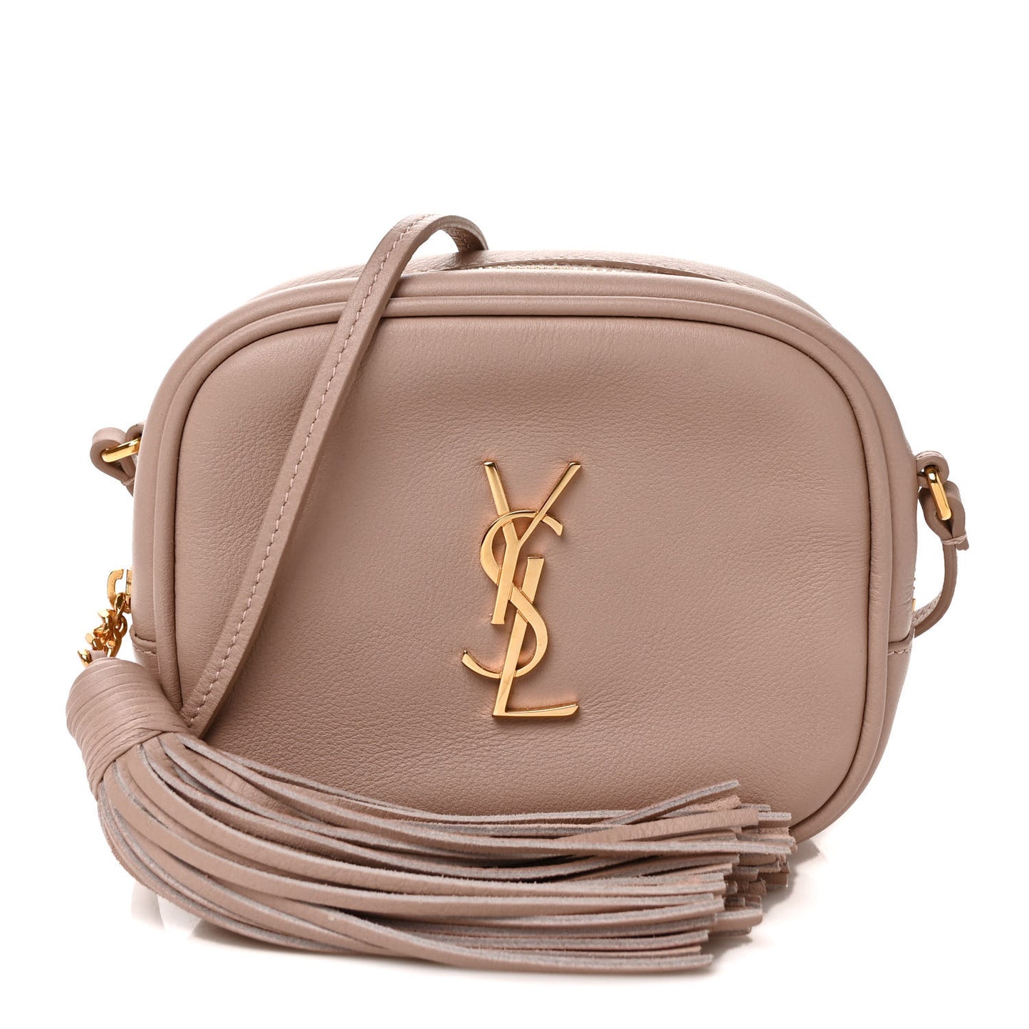 Nappa Monogram Blogger Bag Deep Beige