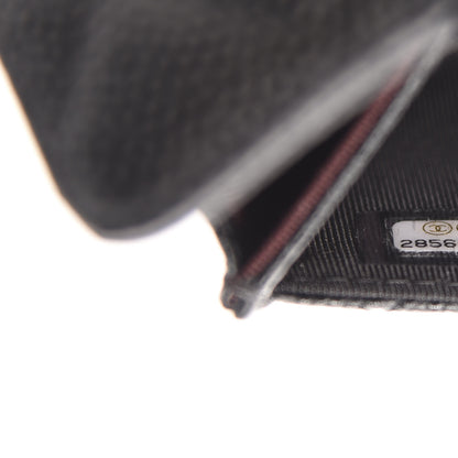 Chanel Caviar Quilted Flap Card Holder Wallet Black 8 of 9