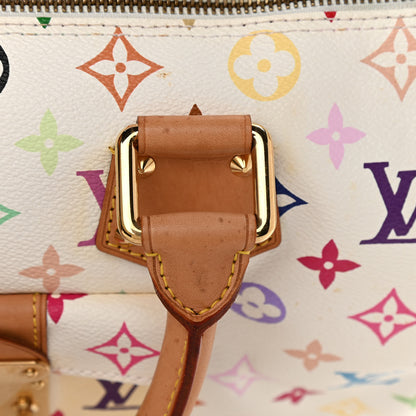 Louis Vuitton Monogram Multicolor Speedy 30 White 14 of 14