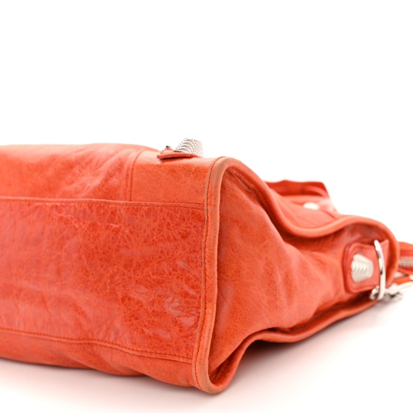 Agneau Giant 21 Silver Hardware City Mandarine