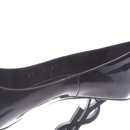 Saint Laurent Patent Opyum 110 Pumps 35 Black 9 of 9