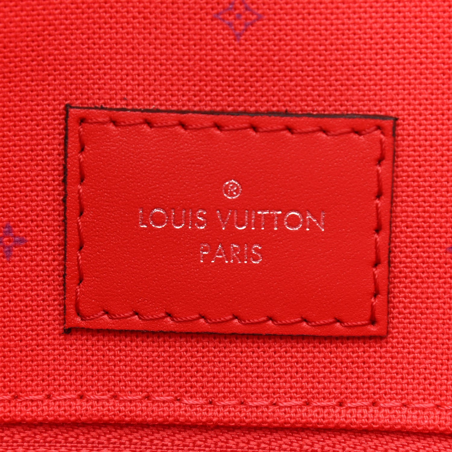 Louis Vuitton Monogram Escale Onthego GM Rouge 6 of 10