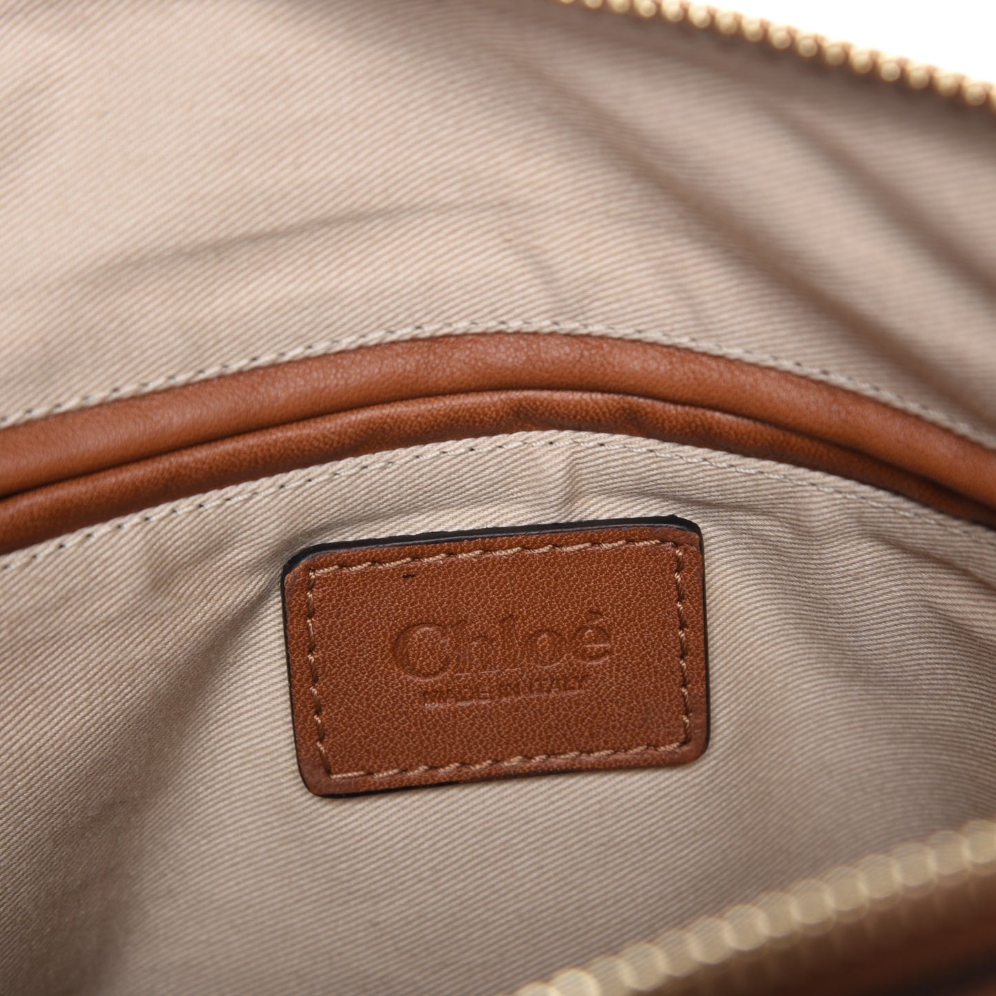 Calfskin Studded Medium Marcie Satchel Caramel