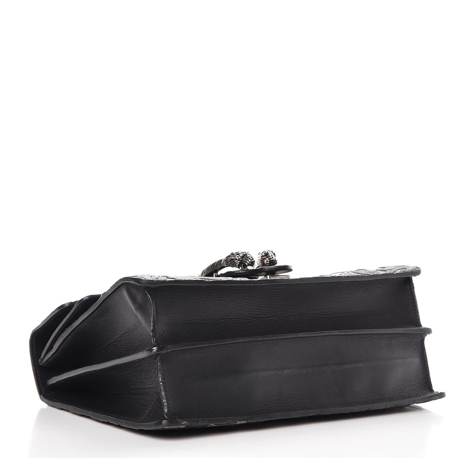 Gucci GG Supreme Monogram Arabesque Medium Dionysus Shoulder Bag Black 5 of 14