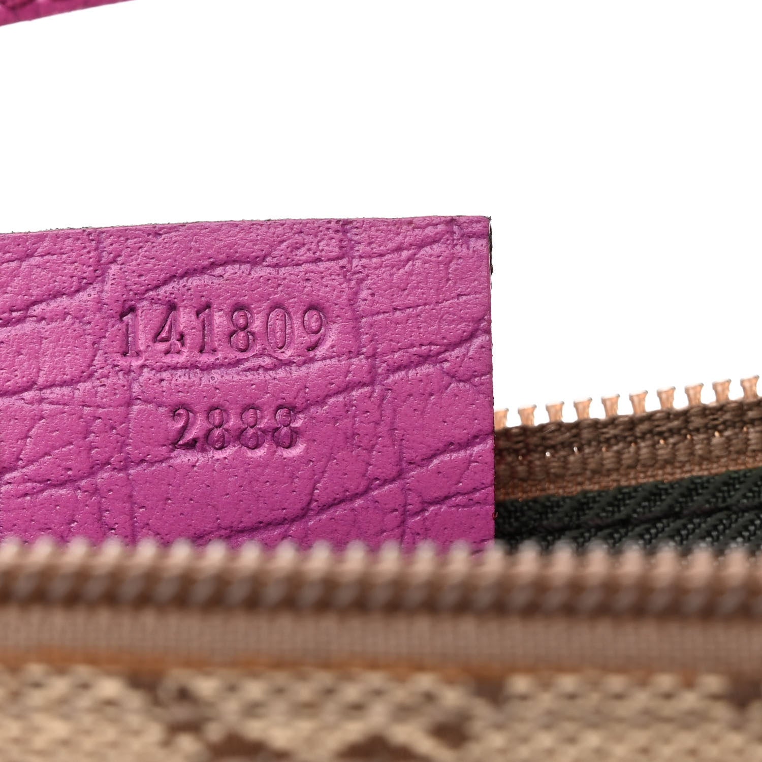 Gucci Monogram Boat Pochette Purple 7 of 10
