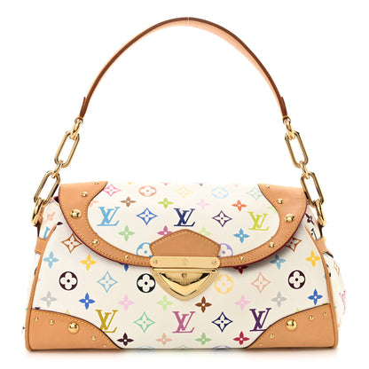 Louis Vuitton Monogram Multicolor Beverly MM White 1 of 9