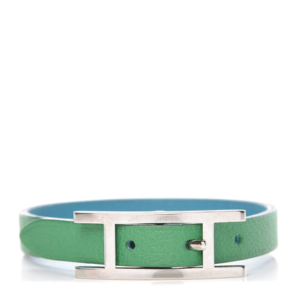 Hermes Swift Behapi Simple Tour Bracelet XS Bambou Turquoise 1 of 6