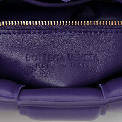 Bottega Veneta Lambskin Maxi Intreccio Padded Chain Cassette Crossbody Bag Unicorn 6 of 11