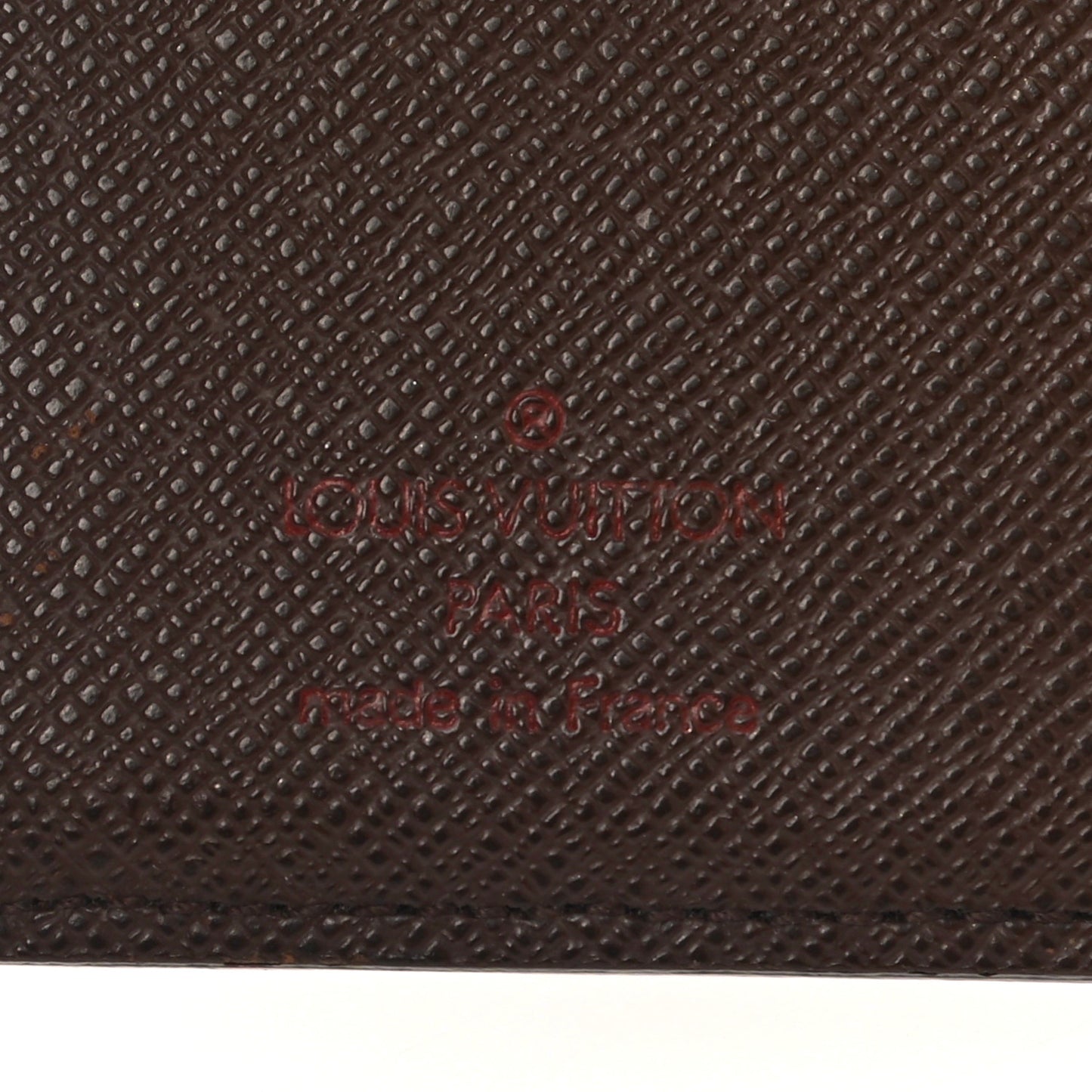 Damier Ebene French Purse Wallet